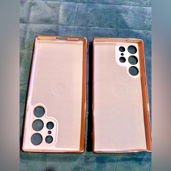 NWT 2 Samsung Galaxy S23 Ultra 5G Cases, Ring Holder Rose Gold Cases (Lot of 2) - Picture 7 of 12
